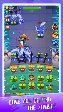 Plants Tower VS. Zombies Game 1.0 скриншот 1