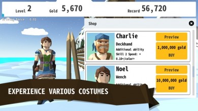 Pirate Skiing [ВЗЛОМ: Много денег] v 0.1.3