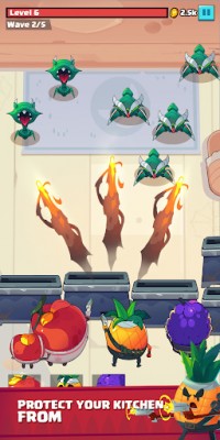 Fruit War: Idle Defense Game screenshot №6