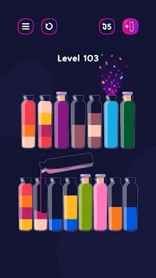 Бутылочки и Пробирки:Get Color screenshot №6