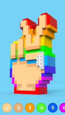 Color by Number ®: 3D No.Draw screenshot №6