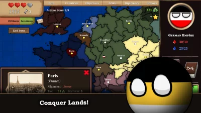 Countryball: Европа 1890 screenshot №3