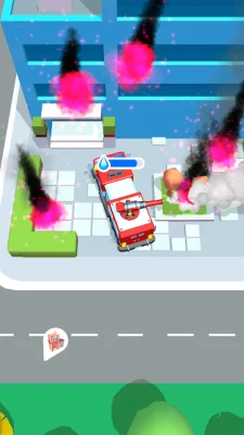 Fire idle: 911 Пожарная машина screenshot №8