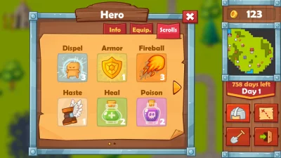 Heroes 2 : The Undead King screenshot №6