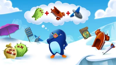 Learn 2 Fly－полет пингвина screenshot №6