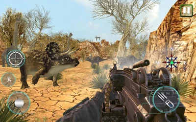 Охотник на динозавров 3D screenshot №4