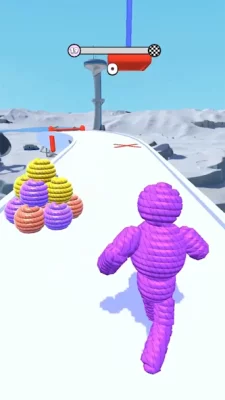 Rope-Man Run screenshot №2